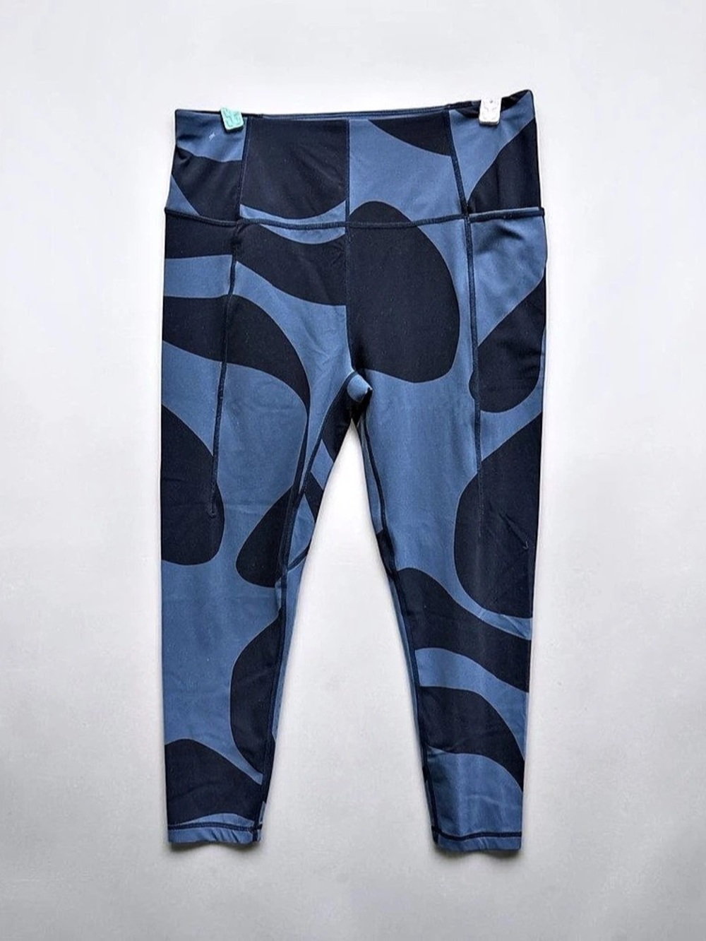 *Like New* Sweaty Betty Super Soft 7/8 Yoga Leggings Blue & Black US 10